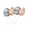 Pailles pour anniversaire enfant thème Star Wars