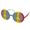 Lunettes peace and love pour déguisement hippie