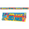 Bannière guirlande 50 ans pour déco d'anniversaire Bannière guirlande 50 ans pour déco d'anniversaire