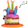 Chapeau 60 ans musical pour cadeau d'anniversaire Chapeau 60 ans musical pour cadeau d'anniversaire