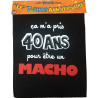 Tee-shirt humoristique pour anniversaire 40 ans