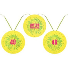 Guirlande 40 ans pas cher pour anniversaire