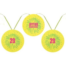 Guirlande pas cher 20 ans pour anniversaire