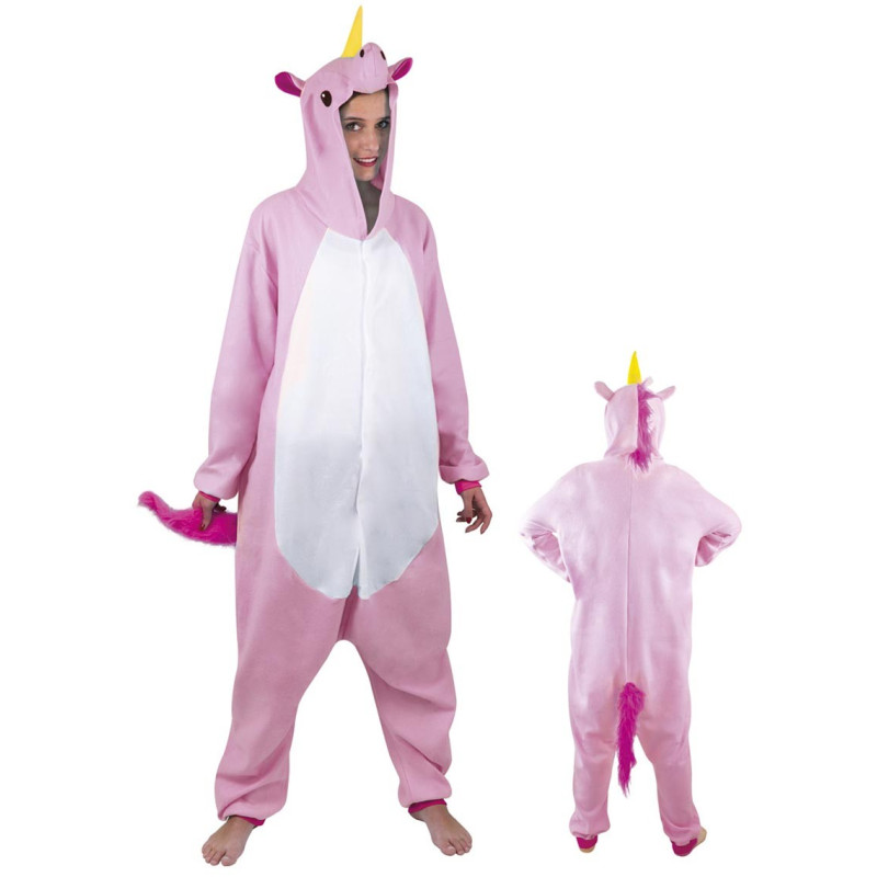 Costume de licorne rose pour adulte