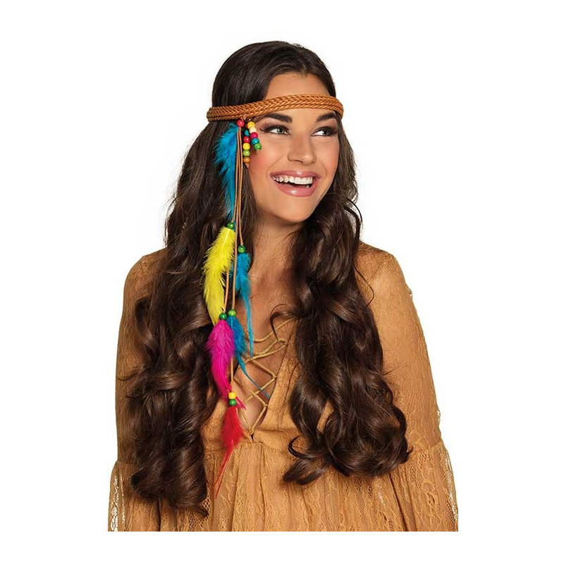 Bandeau de hippie pour accessoiriser un déguisement