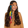 Bandeau de hippie pour accessoiriser un déguisement Bandeau de hippie pour accessoiriser un déguisement