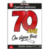 Tee-shirt à signer pour anniversaire 70 ans Tee-shirt à signer pour anniversaire 70 ans