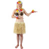 Jupe hawaïenne naturelle raphia de 40 cm pour adulte Jupe hawaïenne naturelle raphia de 40 cm pour adulte