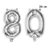 Ballons en forme d'âge pour anniversaire 80 ans Ballons en forme d'âge pour anniversaire 80 ans
