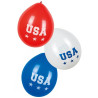 Ballons pour soirée thème USA Etats-Unis