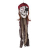 Tête de mort pirate avec œil lumineux pour réaliser un décoration d'Halloween Tête de mort pirate avec œil lumineux pour réaliser un décoration d'Halloween