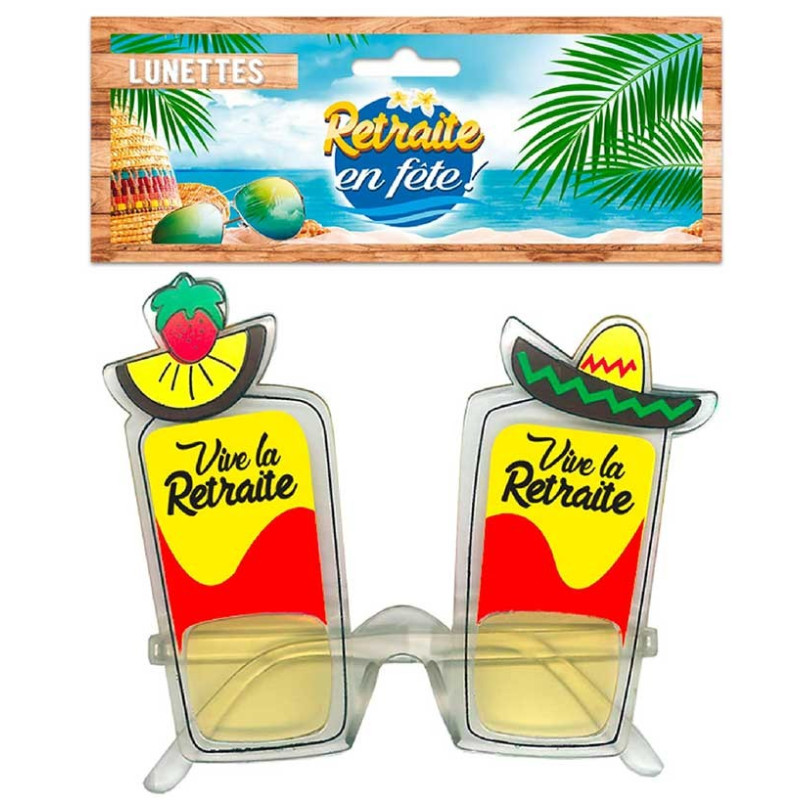 Lunettes pour départ à la retraite