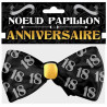 Accessoire nœud papillon 18 ans anniversaire Accessoire nœud papillon 18 ans anniversaire