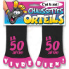 Chaussettes orteils 50 ans femme roses Chaussettes orteils 50 ans femme roses