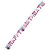 Guirlande en carton pour anniversaire Reine des Neiges