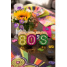 Décoration de table années 80