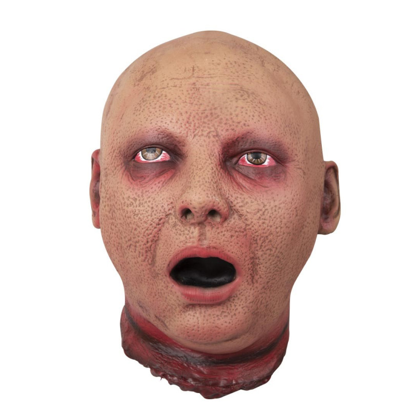 Fausse tête de zombie pour décoration d'Halloween