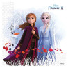 Serviettes Frozen 2 Reine des Neiges compostables et éco-responsables