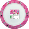 Assiettes en carton compostables Minnie roses pour anniversaire Assiettes en carton compostables Minnie roses pour anniversaire