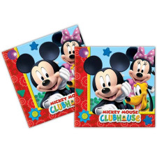 Serviettes en papier Mickey pour anniversaire sur le thème de Disney