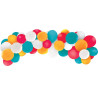Arche de ballon multicolore pour anniversaire