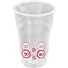 Gobelets pour table d'anniversaire 50 ans Gobelets pour table d'anniversaire 50 ans