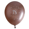 Ballon rose gold pour anniversaire 18 ans Ballon rose gold pour anniversaire 18 ans