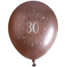 Ballon rose gold pour anniversaire 30 ans décoration Ballon rose gold pour anniversaire 30 ans décoration