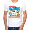 Tee-shirt 60 ans anniversaire pour homme Tee-shirt 60 ans anniversaire pour homme