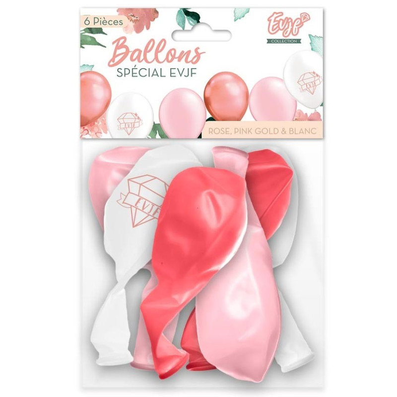 Ballons pour décoration enterrement vie de jeune fille Ballons pour décoration enterrement vie de jeune fille