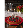 Bougies couleur argent pour décorer un gâteau d'anniversaire