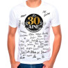 Tee-shirt 30-ans dédicace anniversaire