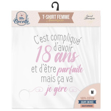 Tee-shirt anniversaire 18 ans fille Tee-shirt anniversaire 18 ans fille
