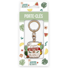 Porte-clés retraite homme