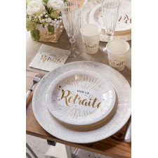 Décoration de table retraite