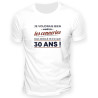 Tee-shirt anniversaire 30 ans homme
