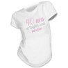 Tee-shirt anniversaire 40 ans femme
