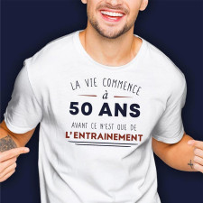 Tee-shirt homme 50 ans