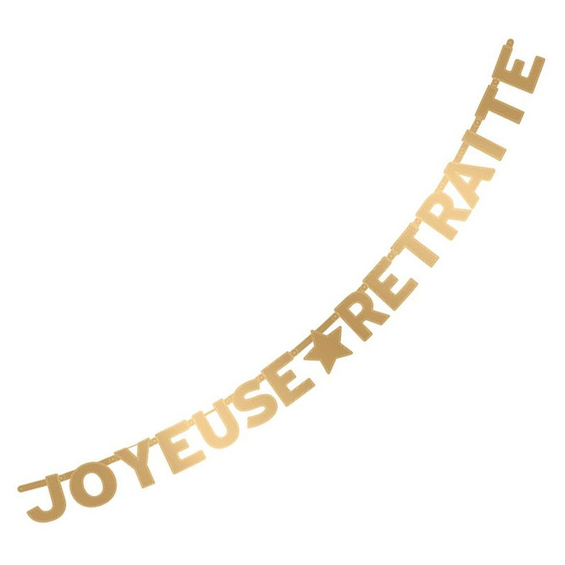 Guirlande départ à la retraite