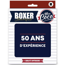 Caleçon cadeau 50 ans anniversaire homme