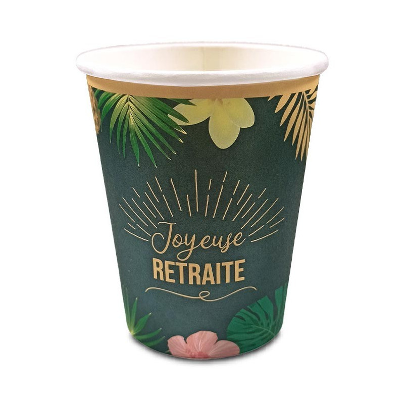 Gobelet de départ à la retraite