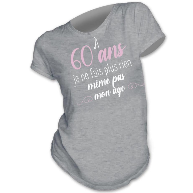 Tee-shirt idée cadeau retraite femme 60 ans | tostadora