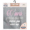 Tee-shirt anniversaire 60 ans pour femme