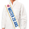 Echarpe mister anniversaire 20 ans
