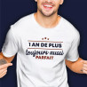 Tee-shirt anniversaire pour homme