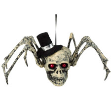 Araignée squelette d'Halloween à accrocher
