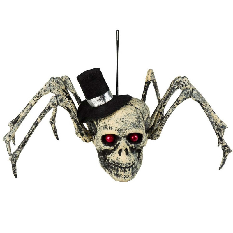 Araignée squelette d'Halloween à accrocher Araignée squelette d'Halloween à accrocher