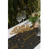 Déco anniversaire dorée pour table