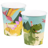Gobelet dinosaure pour anniversaire
