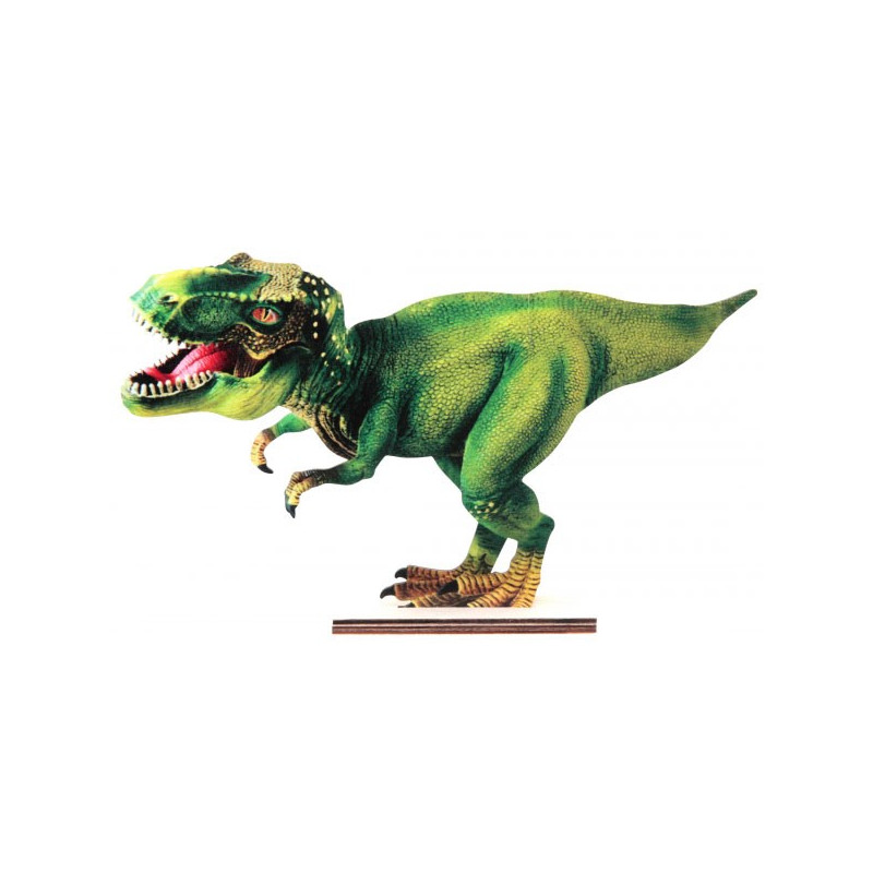 Décor Centre de Table Dinosaure 24 cm en bois